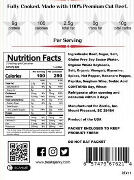 Beats Glazed Beef Jerky