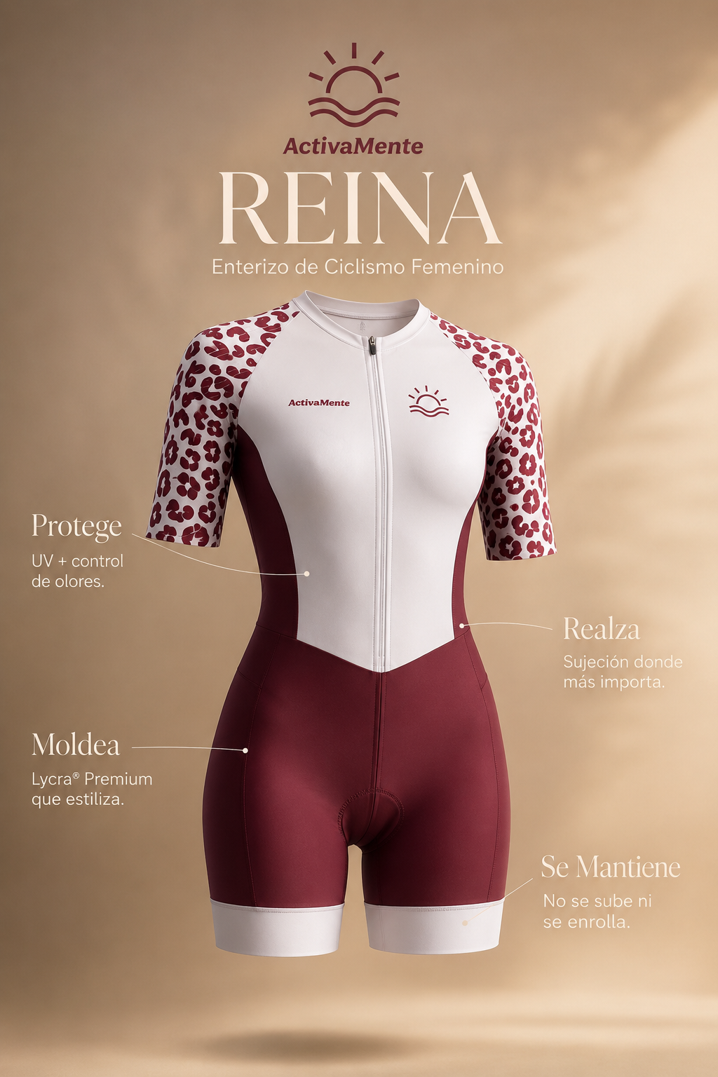 Enterizo Reina