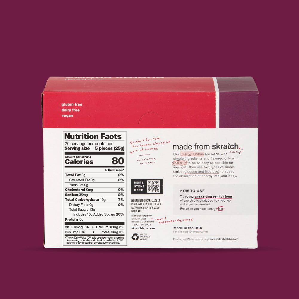 Skratch Labs Energy Chews Sport Fuel