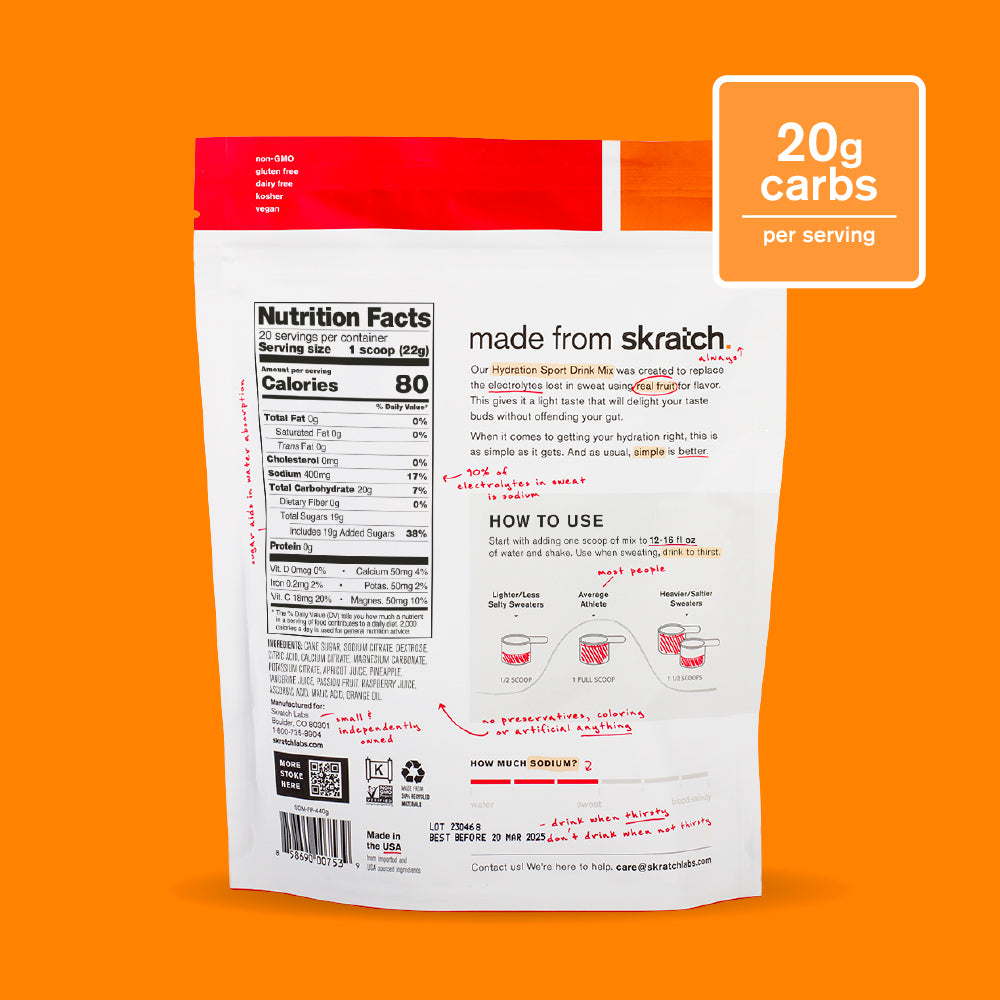 Skratch Labs Hydration Sport Drink Mix