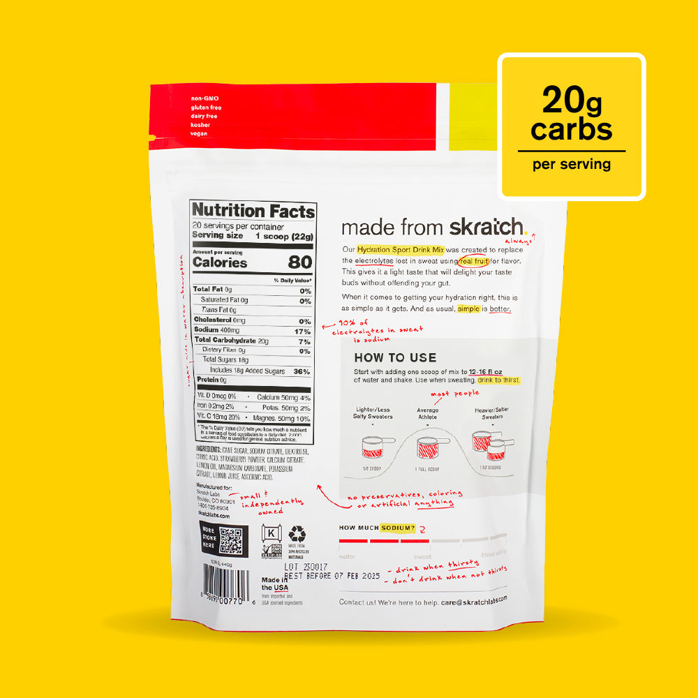 Skratch Labs Hydration Sport Drink Mix